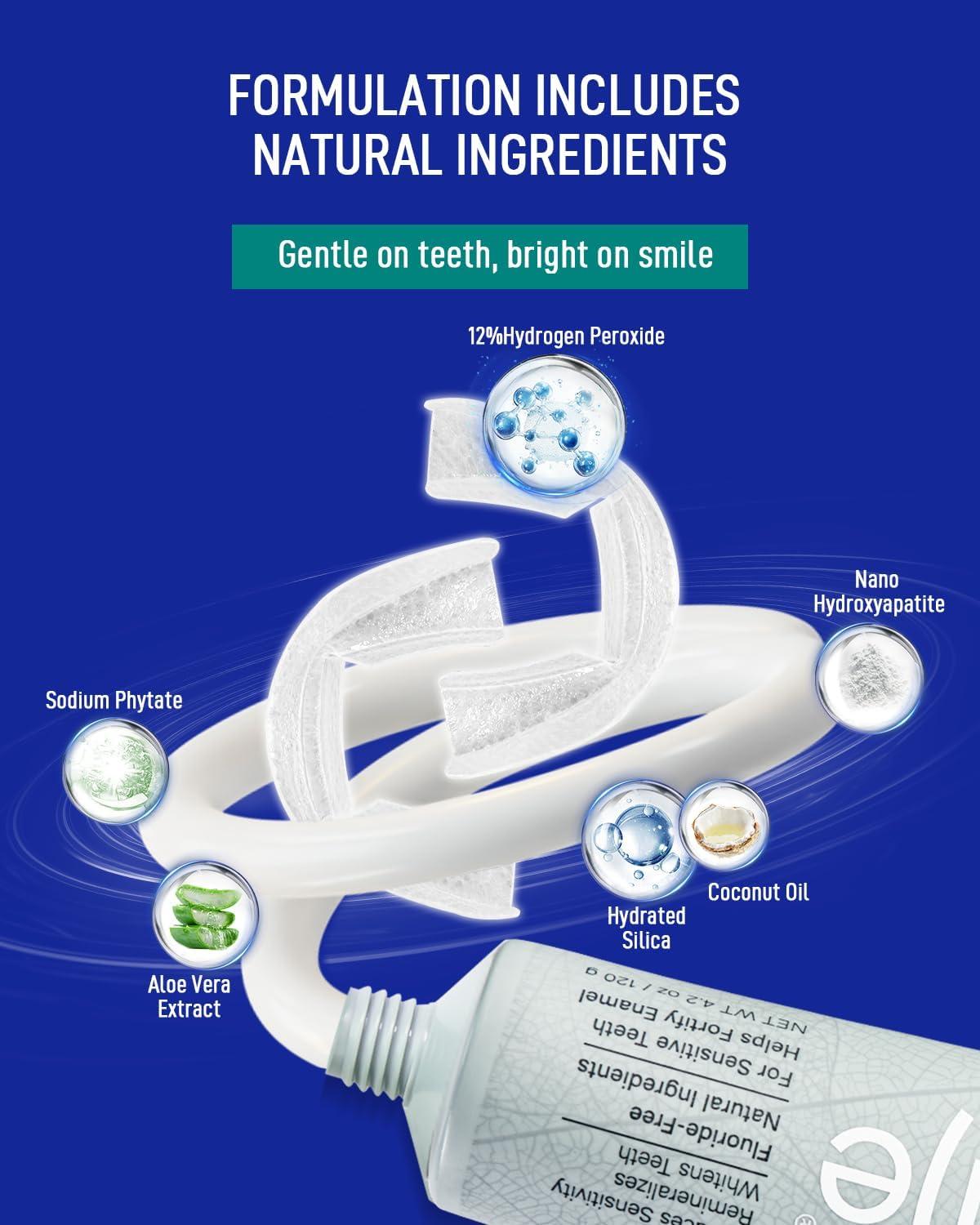 image:imageMySmile 7 Treatments Prefilled Teeth Whitening Trays Kit with 12 Hydrogen Peroxide Whiter Gel for Sensitive Tooth FastResult Vegan Teeth Whitener UWraps Tooth Stain Remover Mint Flavor2 Count Pack of 8
