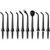 image:imageMySmile 10 Pcs Replacement Jet Tips Water Dental Flosser Oral Irrigator Nozzle Set amp Storage Case Compatible MySmile Cordless Select LP211 and LP221Black