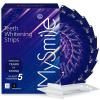 image:imageMySmile Advanced Teeth Whitening Strips  NonSensitive Formulated 5X Plus Whitening Results Safe for Enamel  10 Whitening Strips Dental Stain Remover for Whiter Smile  Removes Years of Stains