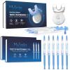 image:imageMySmile Teeth Whitening Kit with LED Light 6 NonSensitive Teeth Whitening GelTeeth Whitener Dental Grade Tooth Whitening Gel for Tray 10 min Fast Result Whitening